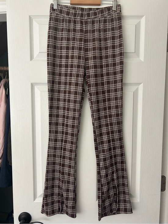 Urban Outfitters Pants - Urban Outfitters split hem plaid pants